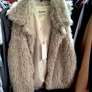 Dylan Comfy cozy vest Beige SZ small